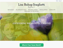 Tablet Screenshot of lisascagliotti-realtor.com